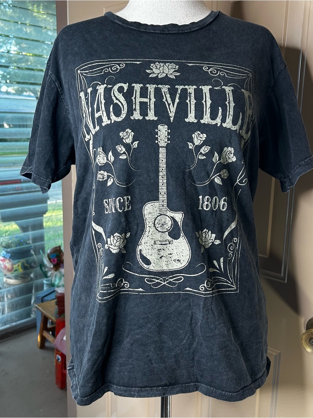 Nashville Graphic Short Sleeve Tee - Black